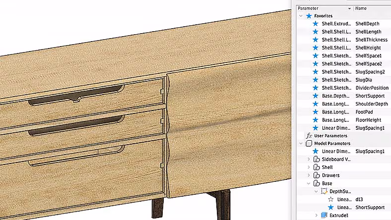 Parametric modeling