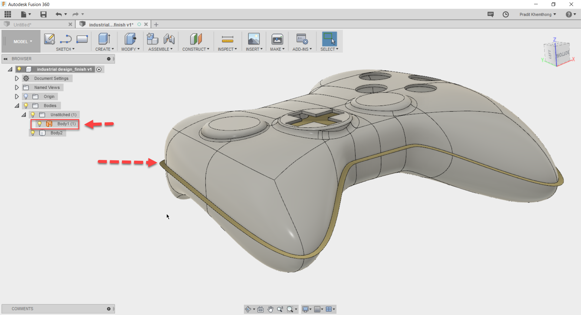 Fusion 360 Tip & Trick #42 Split