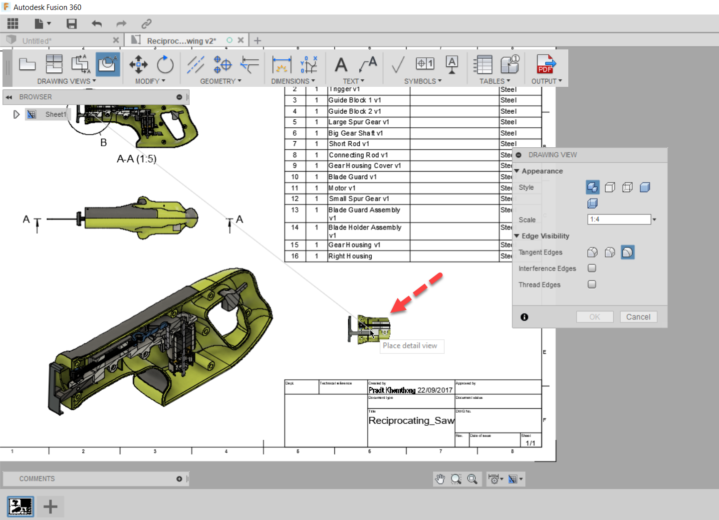 Fusion 360 Tip & Trick 44 Detail View Fusion 360 Tip & Trick 44 Detail View