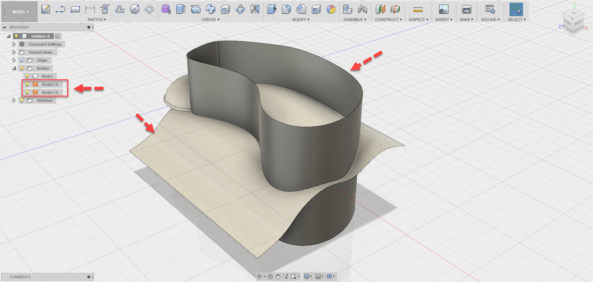 Fusion 360 tip & Trick 54 การลบผิวงาน Fusion 360 tip & Trick 54 การลบผิวงาน