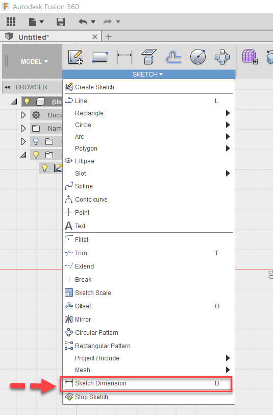 Fusion 360 tip & trick 56 tangent dimension Fusion 360 tip & trick 56 tangent dimension