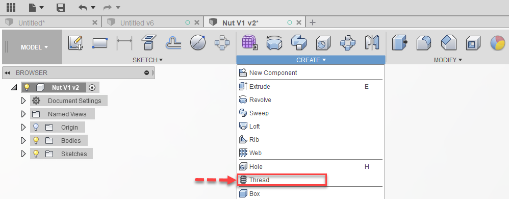 Fusion 360 tip & trick #60 การทำเกลียว Fusion 360 tip & trick #60 การทำเกลียว