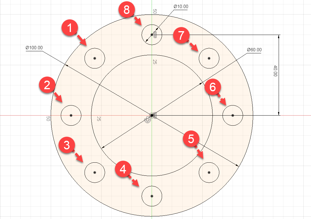 Fusion 360 tips & tricks : circular pattern