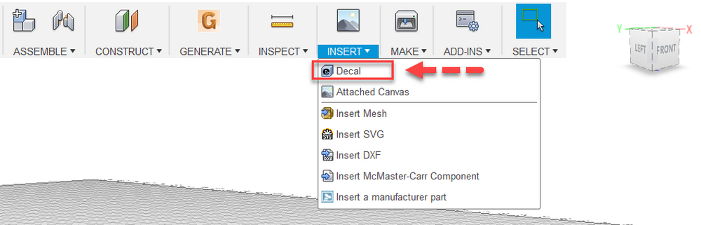 Fusion 360 Tips & Tricks 72 Insert รูปภาพลงบนผิวโค้ง Fusion 360 Tips & Tricks 72 Insert รูปภาพลงบนผิวโค้ง