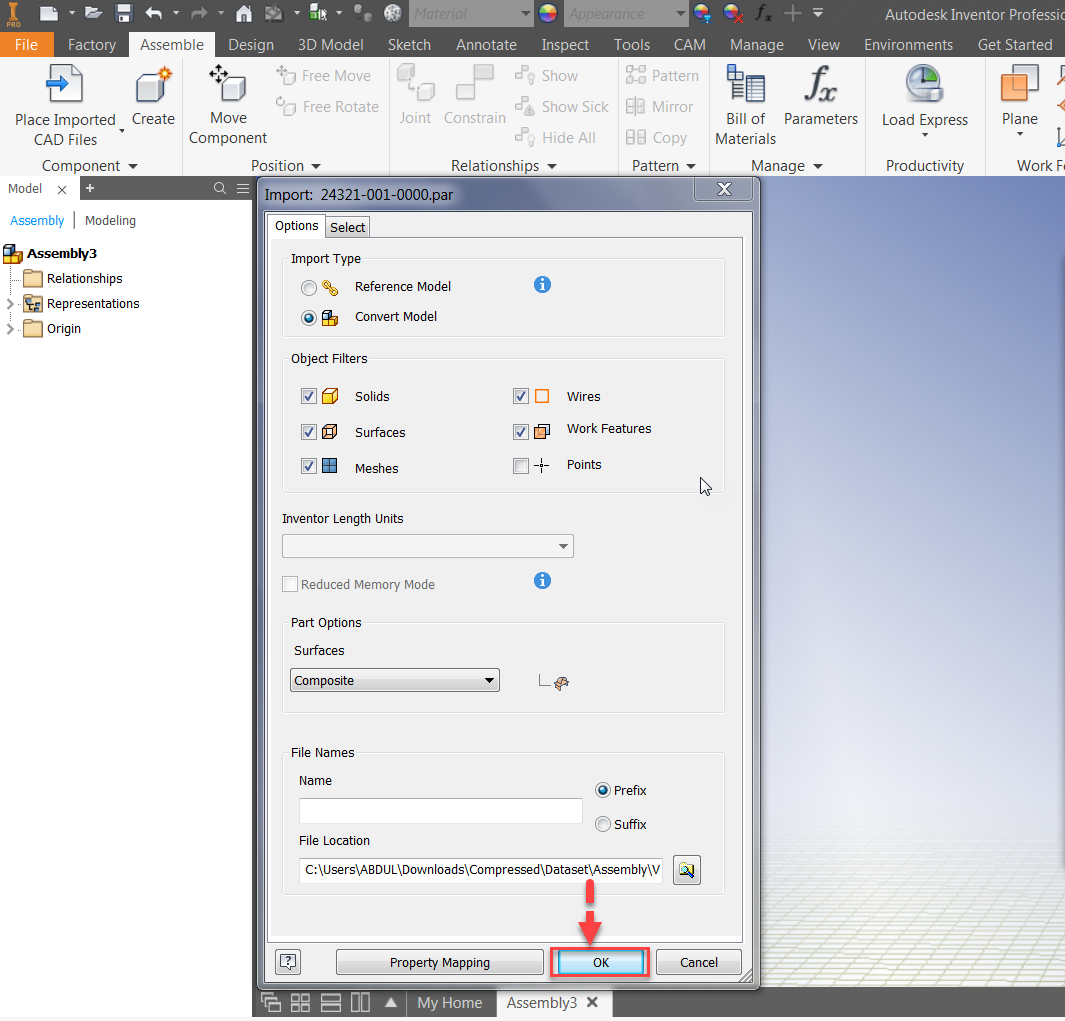 Inventor Tip & Trick 75 เปิดไฟล์ Solid Edge Inventor Tip & Trick 75 เปิดไฟล์ Solid Edge