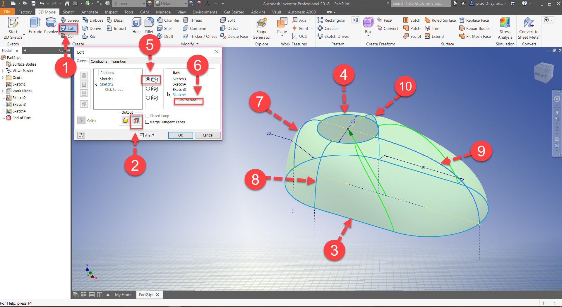 Inventor Loft Surface 2 Inventor Loft Surface 2