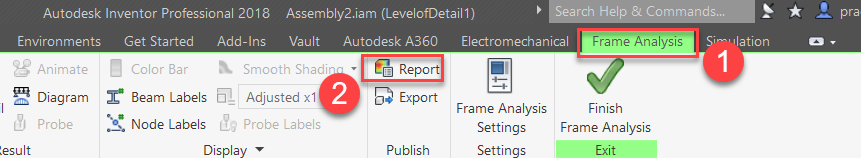 Inventor Tip & Trick 80 Simulation report to Microsoft Word Inventor Tip & Trick 80 Simulation report to Microsoft Word