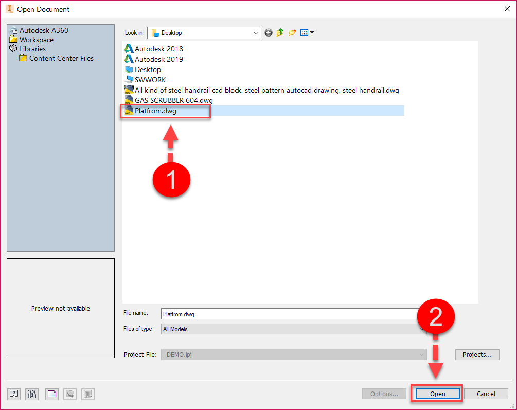 Inventor Tip & Trick #84 CAD 3D to Solid Inventor Tip & Trick #84 CAD 3D to Solid
