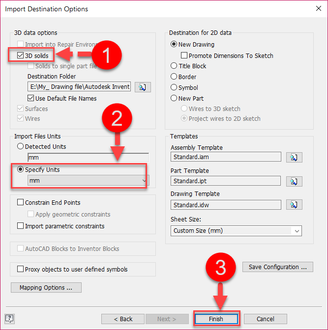 Inventor Tip & Trick #84 CAD 3D to Solid Inventor Tip & Trick #84 CAD 3D to Solid