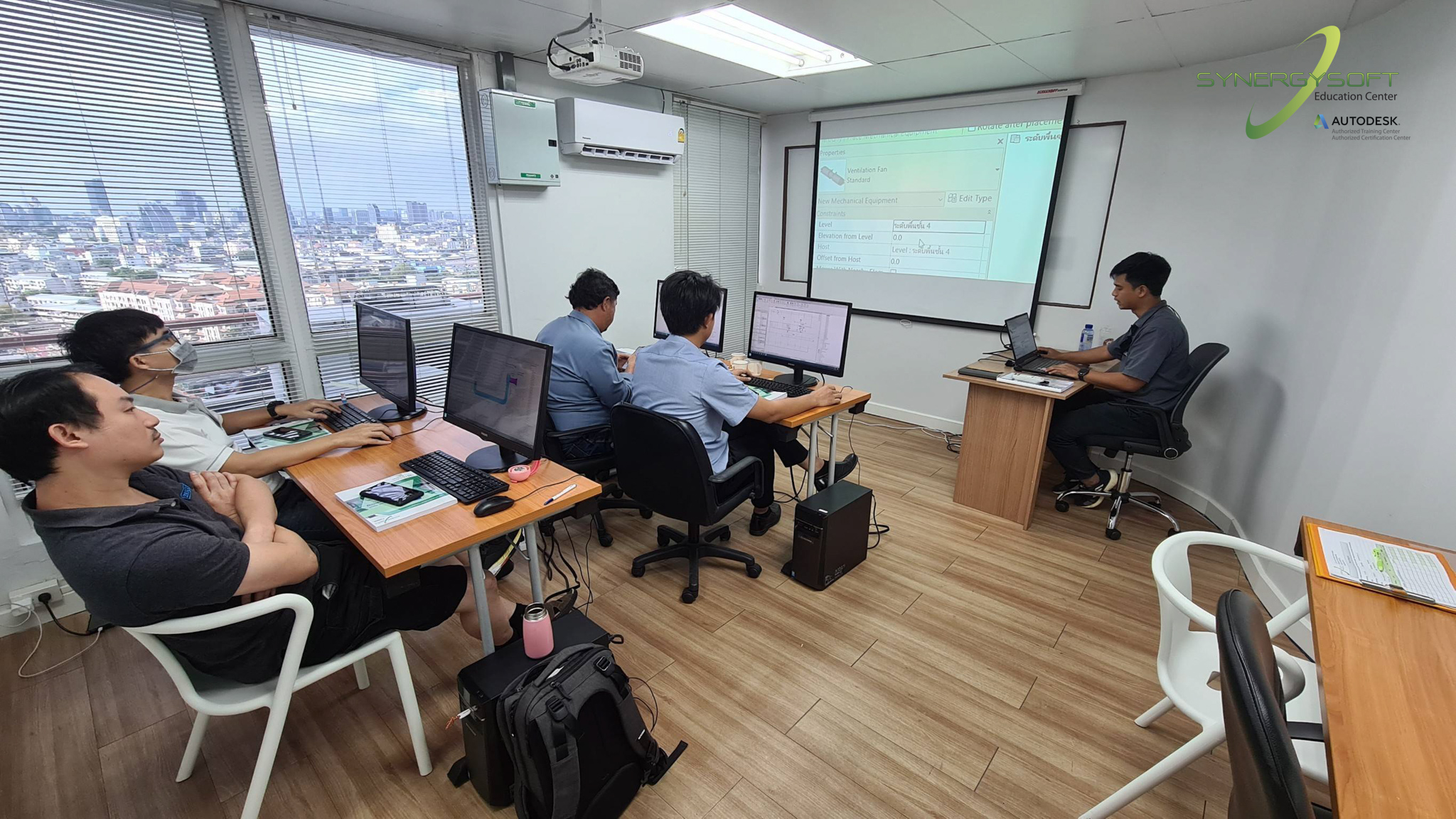 Synergysoft Education Autodesk Revit HVAC Modeling for Large Building Synergysoft Education Autodesk Revit HVAC Modeling for Large Building