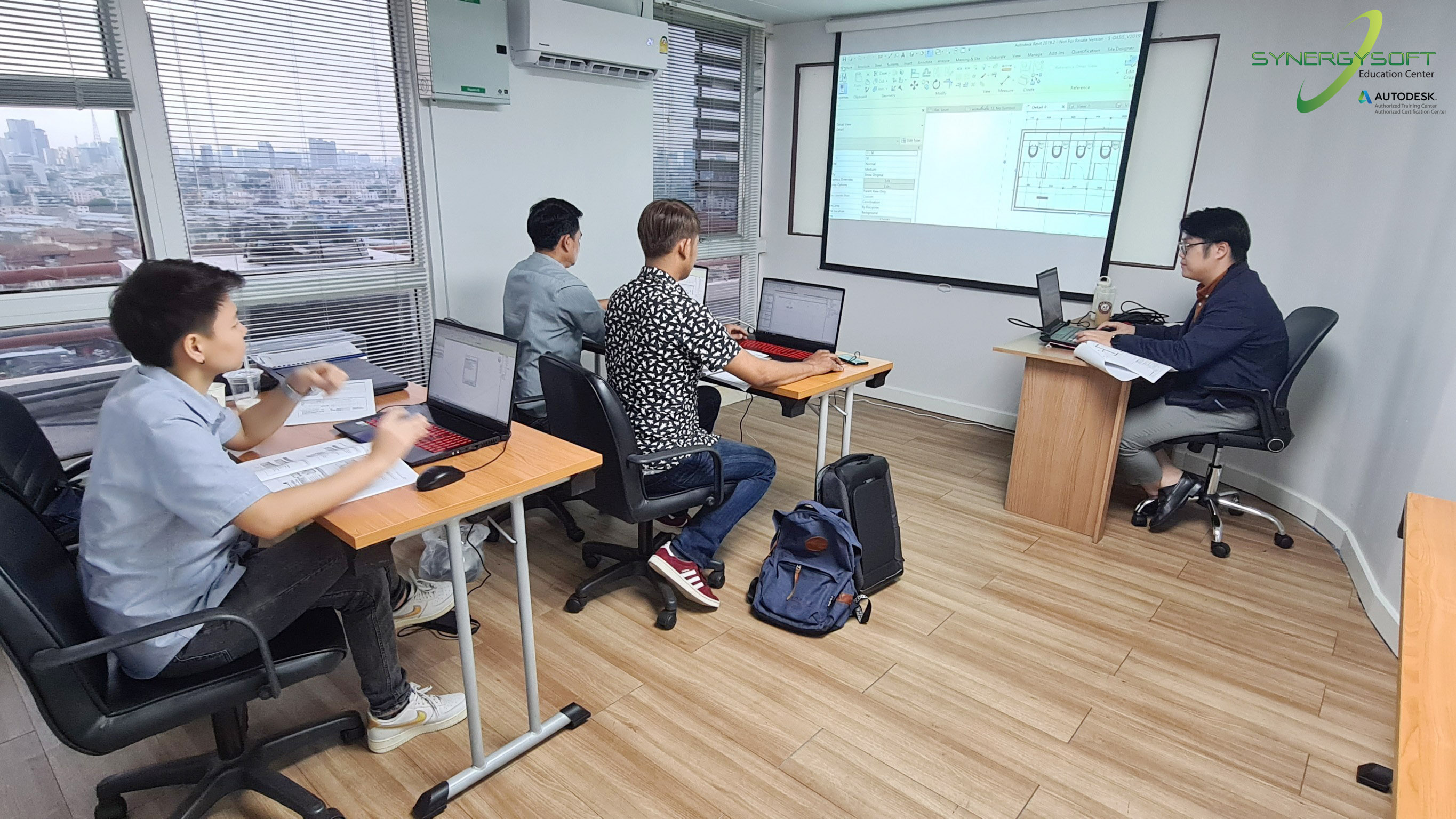 Synergysoft Education Autodesk Revit for Interior Design in Large Building Project Synergysoft Education Autodesk Revit for Interior Design in Large Building Project