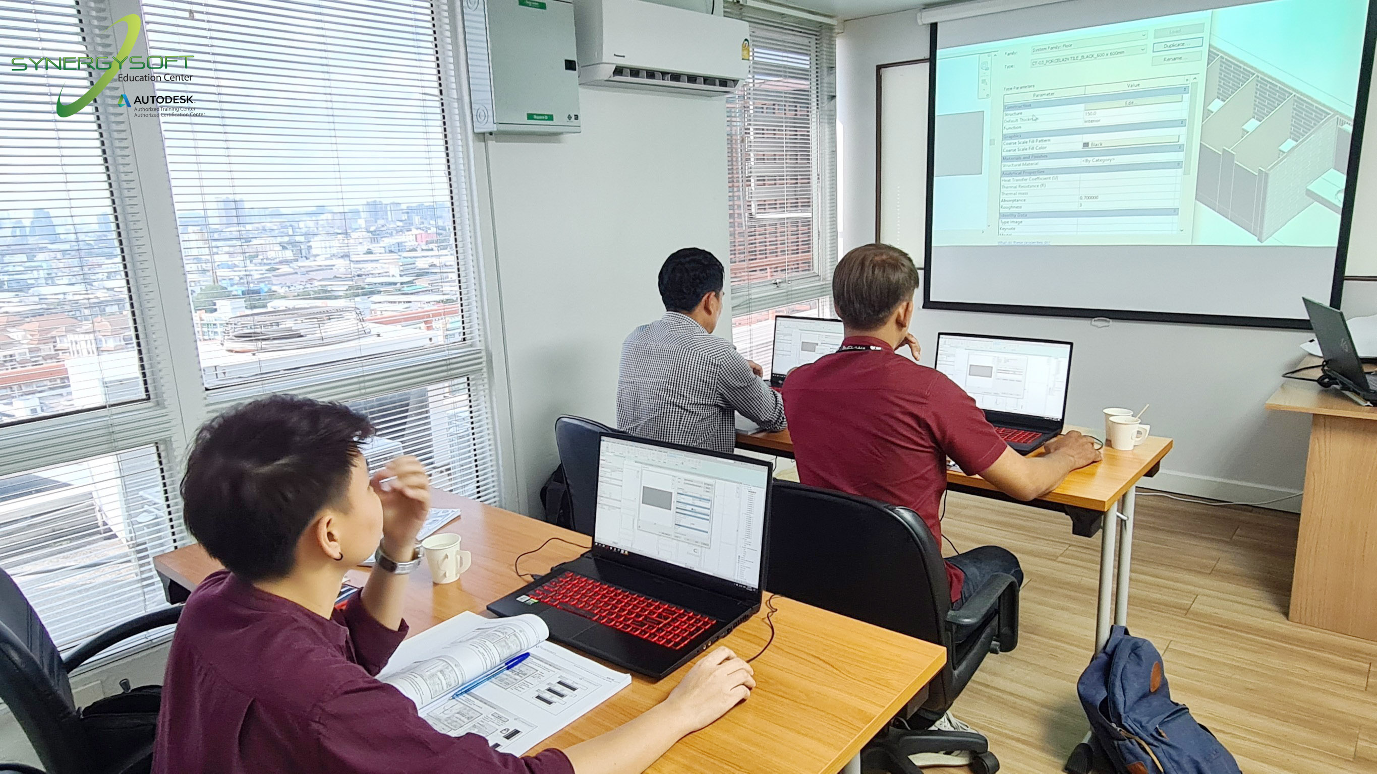 Synergysoft Education Autodesk Revit for Interior Design in Large Building Project Synergysoft Education Autodesk Revit for Interior Design in Large Building Project