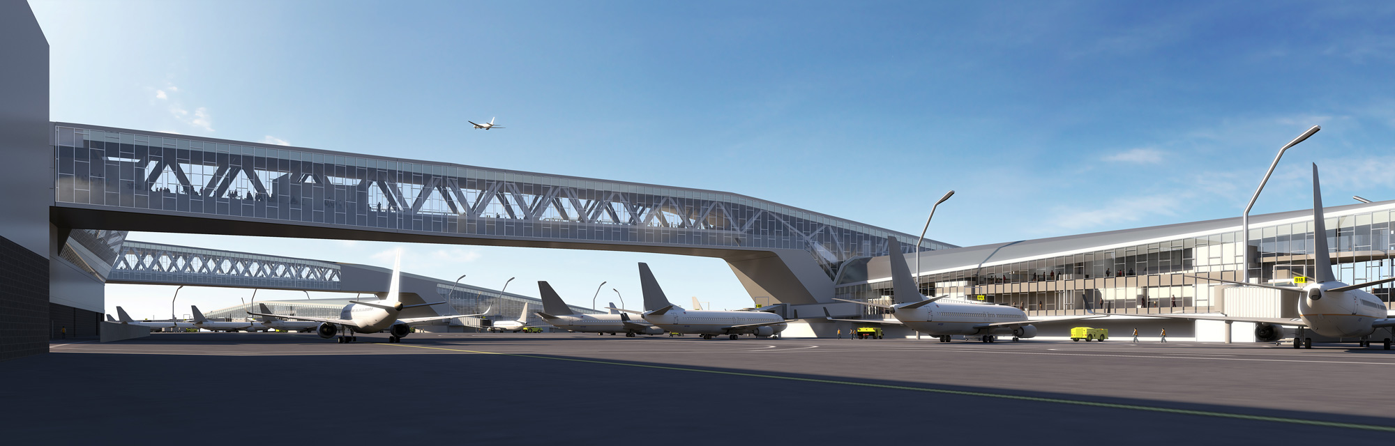 LGA ground level view