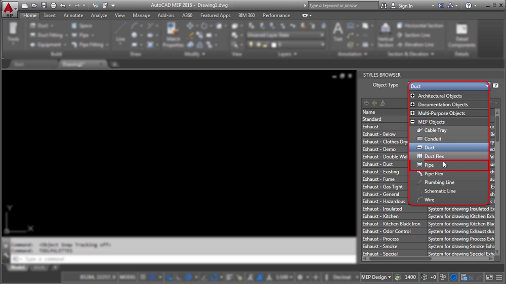 AutoCAD MEP 2018