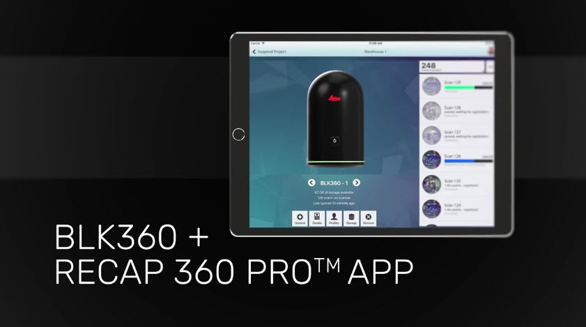 Leica BLK360 scanner