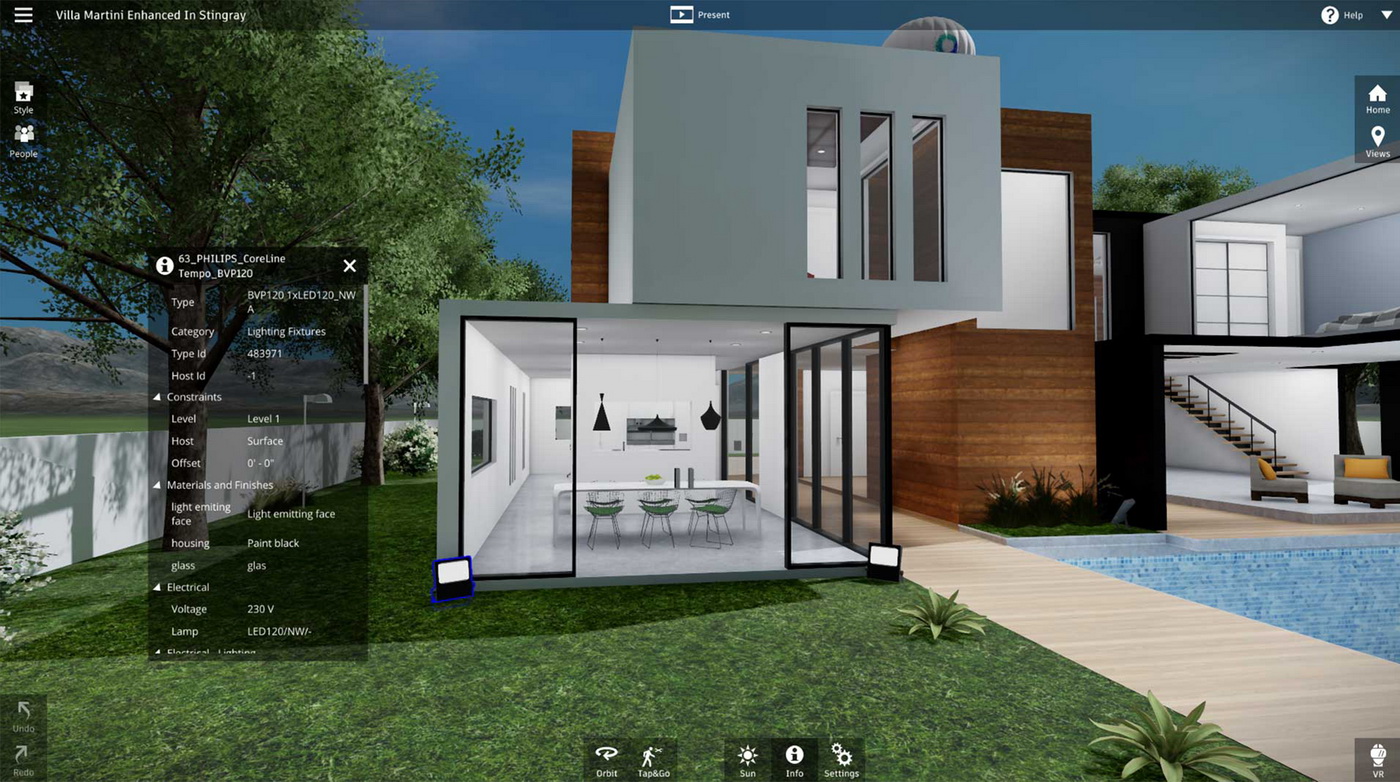 AEC : Revit Live - virtual reality (VR)