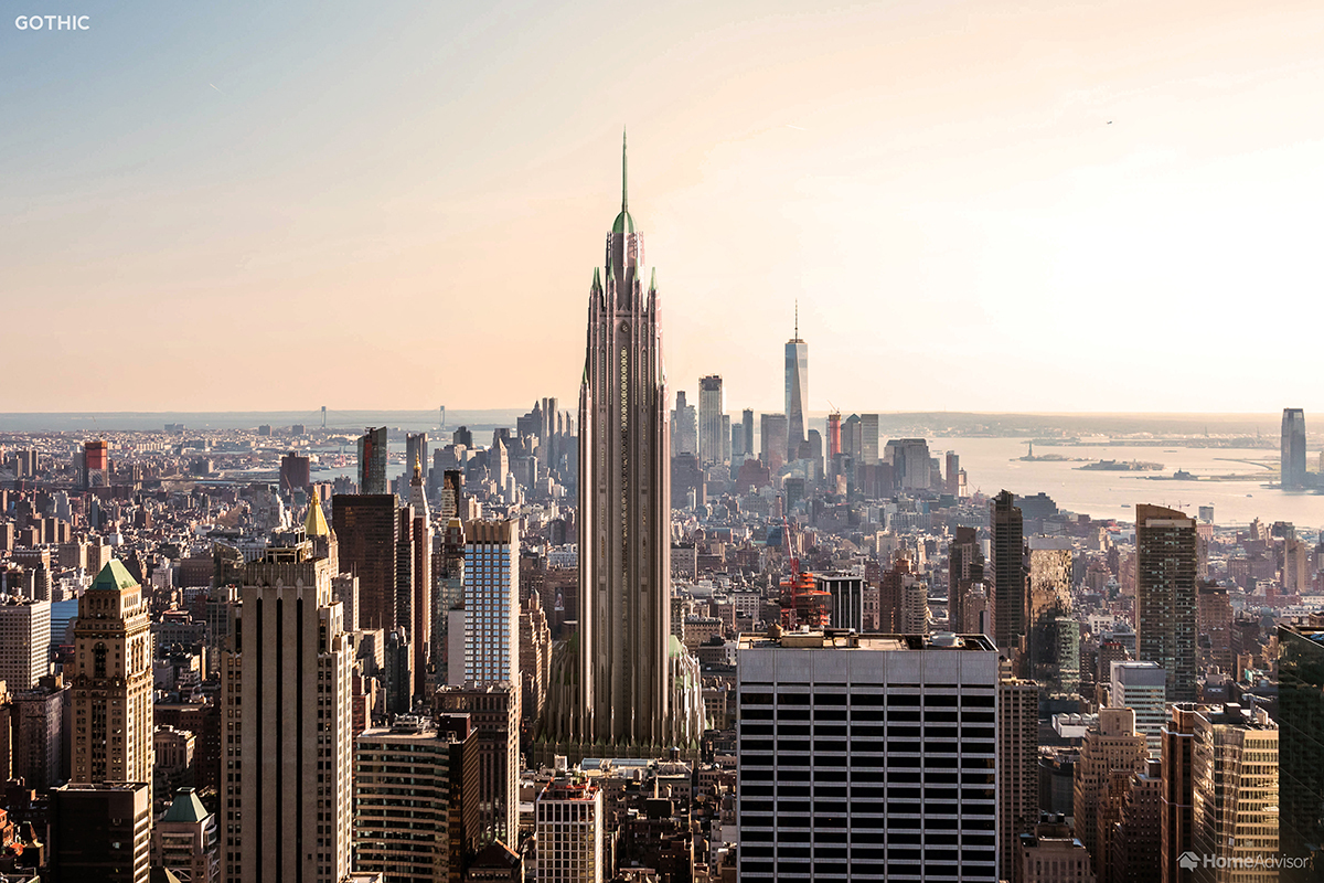 3.Gothic Empire Stat Building