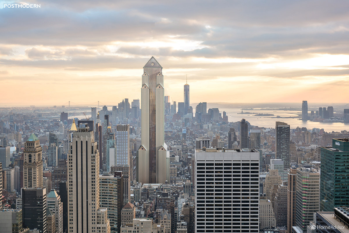 6.Posmodern Empire State Building
