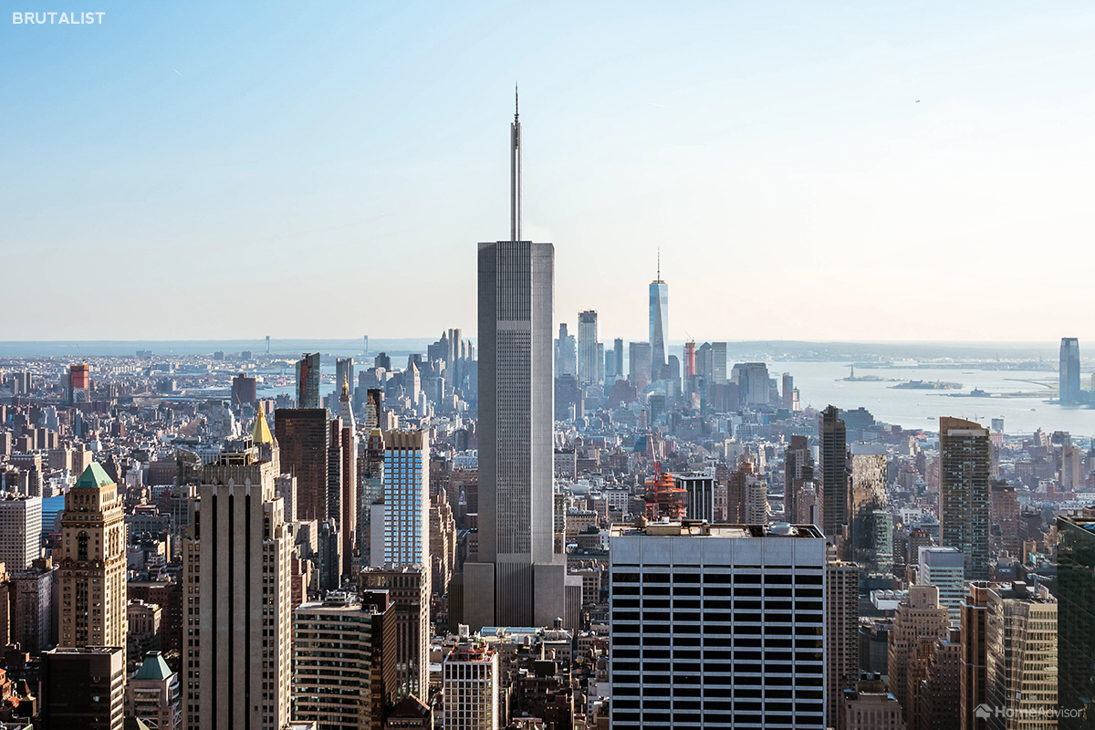 7.Brutalist Empire State Building