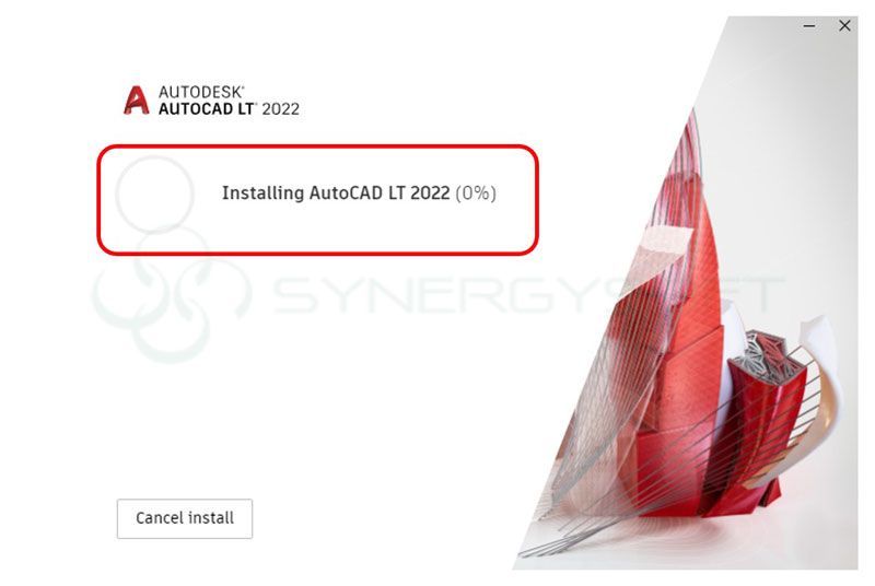 insall AutoCADLT2022 06