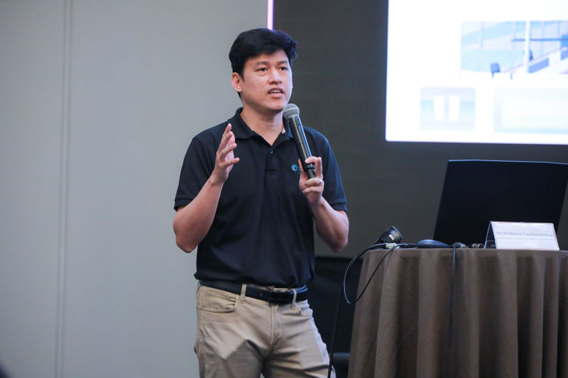คุณวิธวรรธน์ ลือชัยวิทย์วงศ์, Solution consultant, Tech Data Advanced Solutions (Thailand) Limited กล่าวในหัวข้อ 