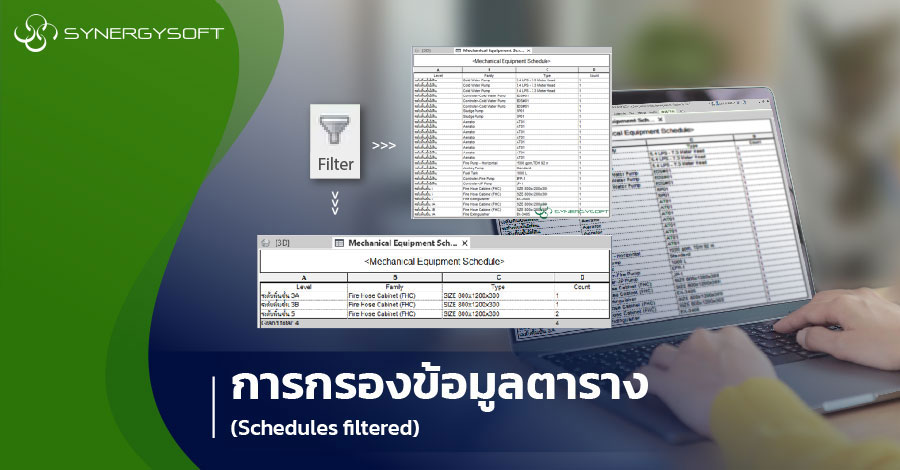 Schedules filtered