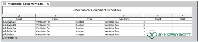 Schedules filtered3
