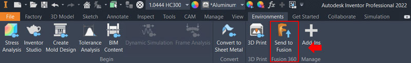 03 Send to Fusion 360