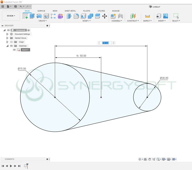 Sketch Fusion360 1
